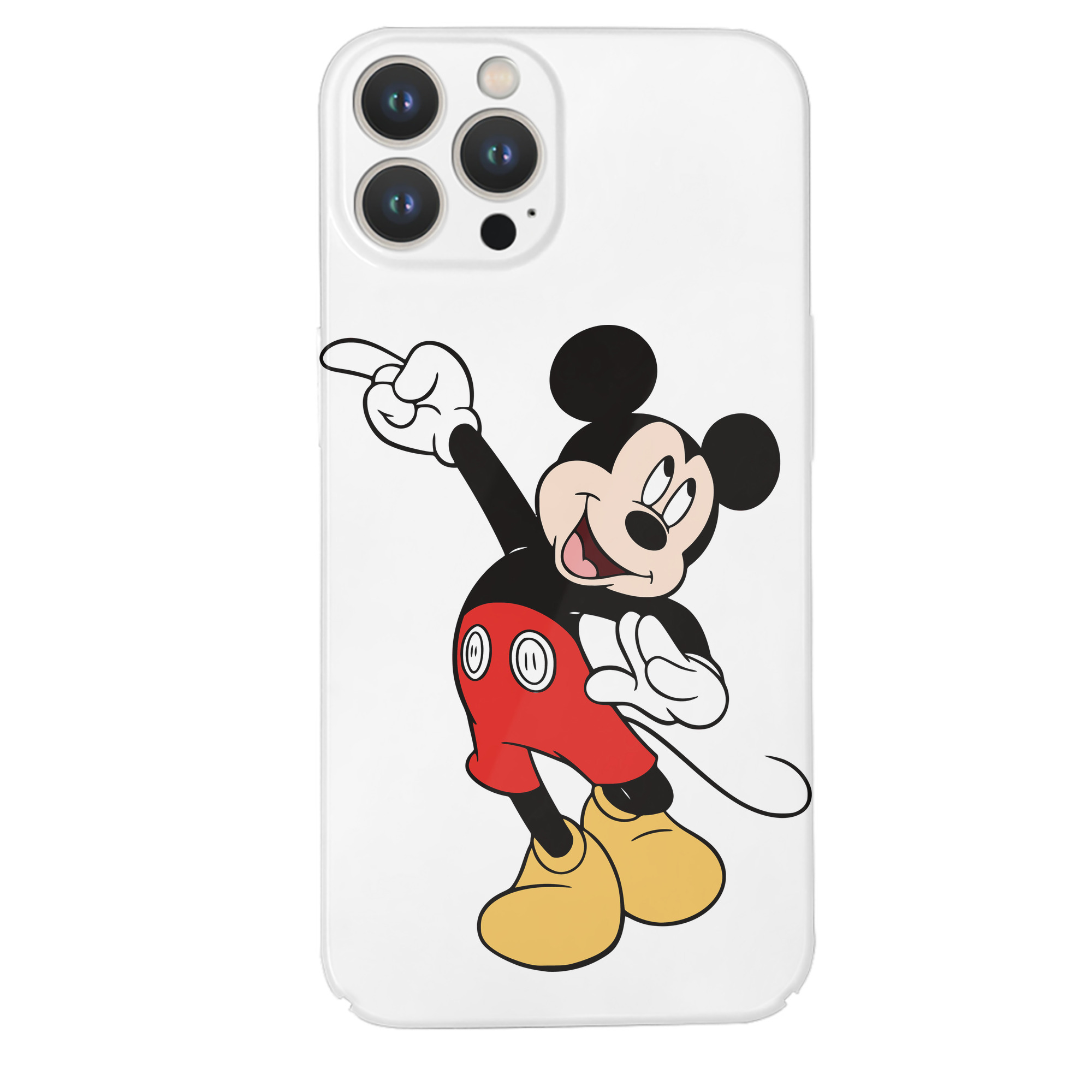 （画像用） ミッキーマウス Mickey Mouse 【iPhone 14シリーズ対応】ハードケース